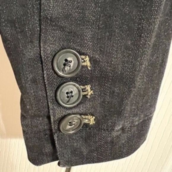 Theory Women's Jean Jacket 10 - Picture 13 of 14